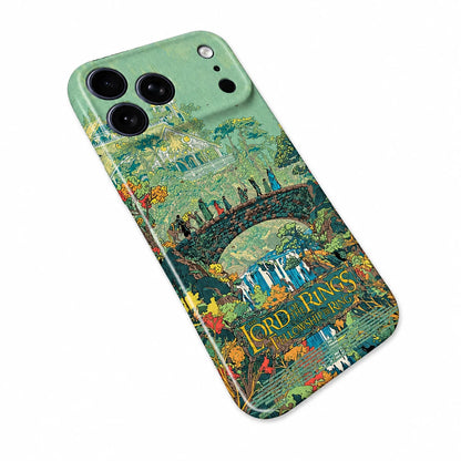 Lord of the Rings illustrated iPhone case - product view