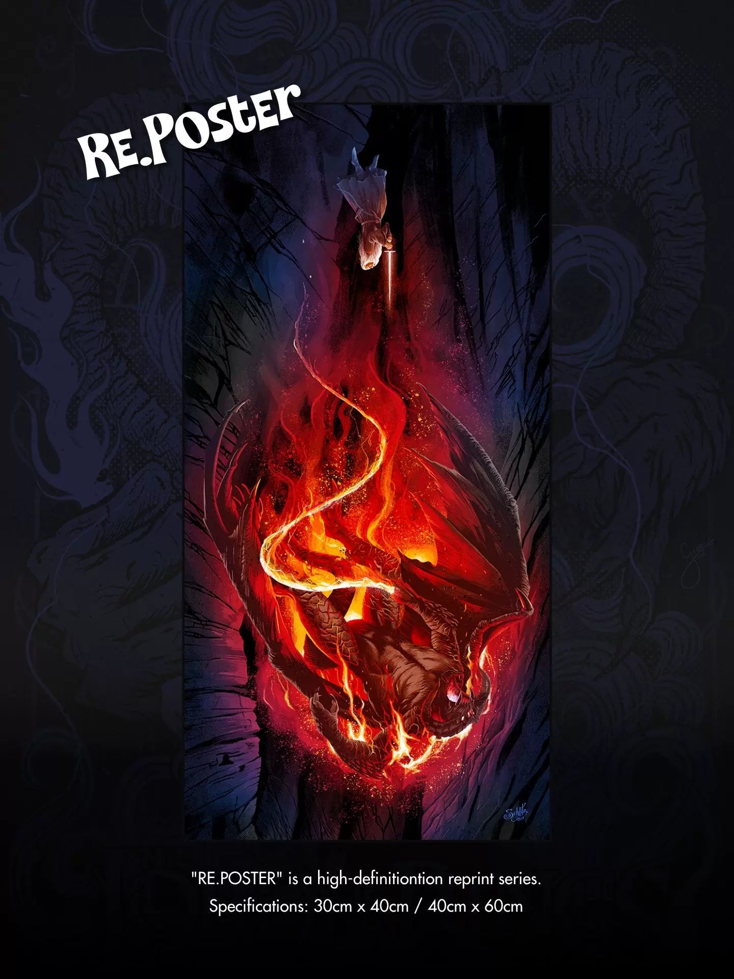 Lord of the Rings Framed Poster Wall Art - Design 40