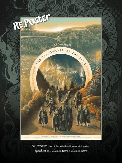 Lord of the Rings Framed Poster Wall Art - Design 43