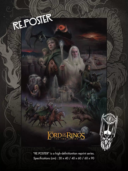 Lord of the Rings framed poster wall art - Design 03