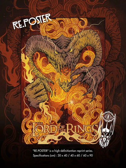 Lord of the Rings framed poster wall art - Design 35