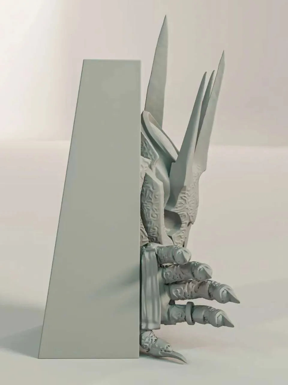 Sauron Book Nook Lord of the Rings collector bookshelf accent