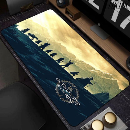 Mouse Pad Lotrs Movie Ring Pad Large Pad Mouse Pad Anime Game Accessories Cute Mouse Kawaii