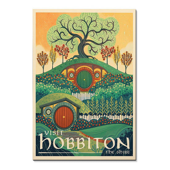 Middle-earth location canvas poster artwork 5