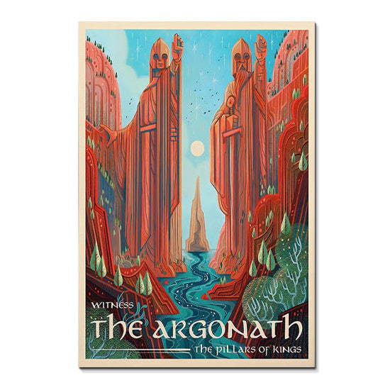 Middle-earth location canvas poster artwork 11