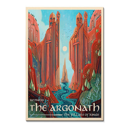 Middle-earth location canvas poster artwork 11
