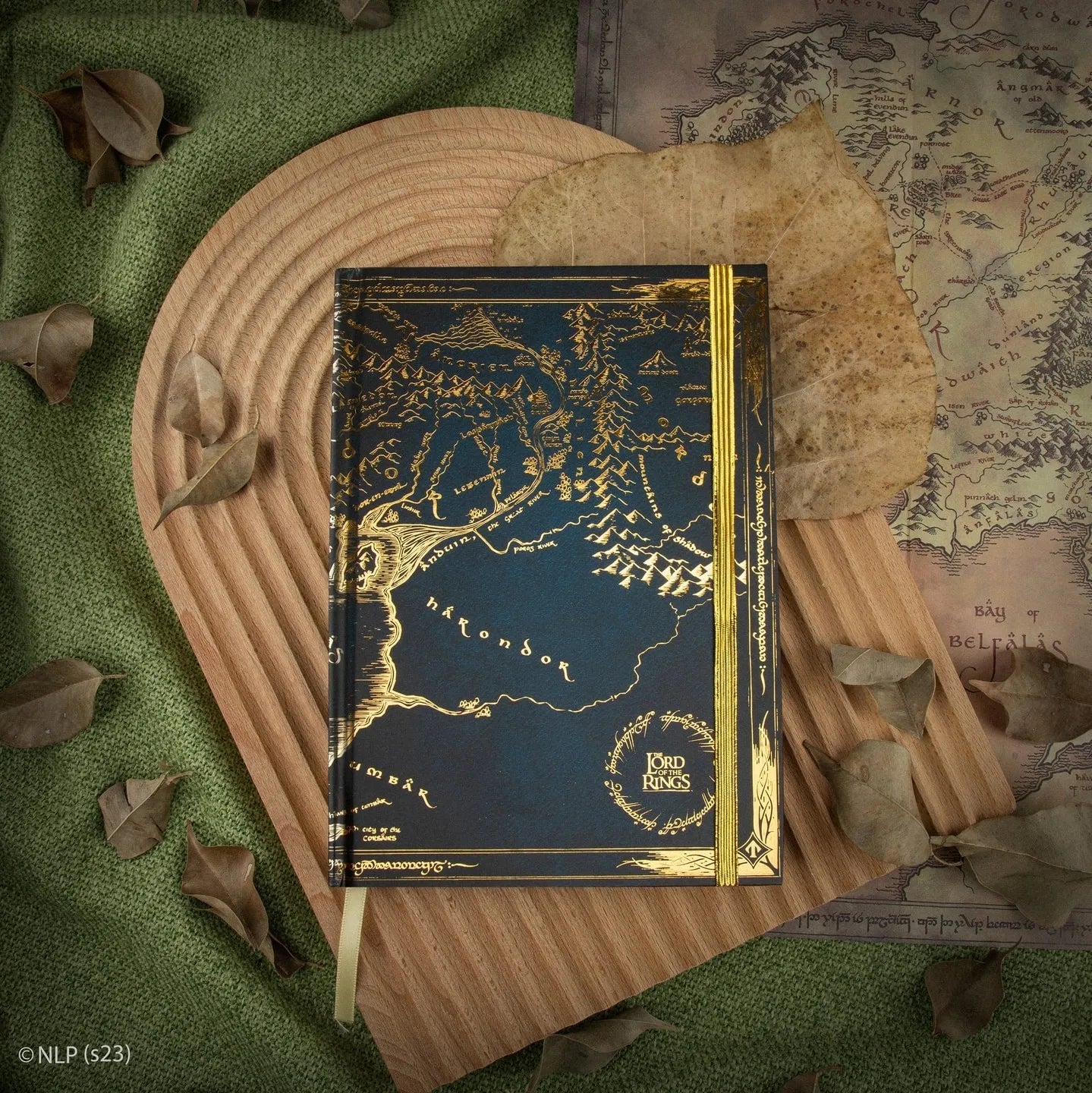 Lord of the Rings Hardcover Notebook with Foldable Map - product image 02