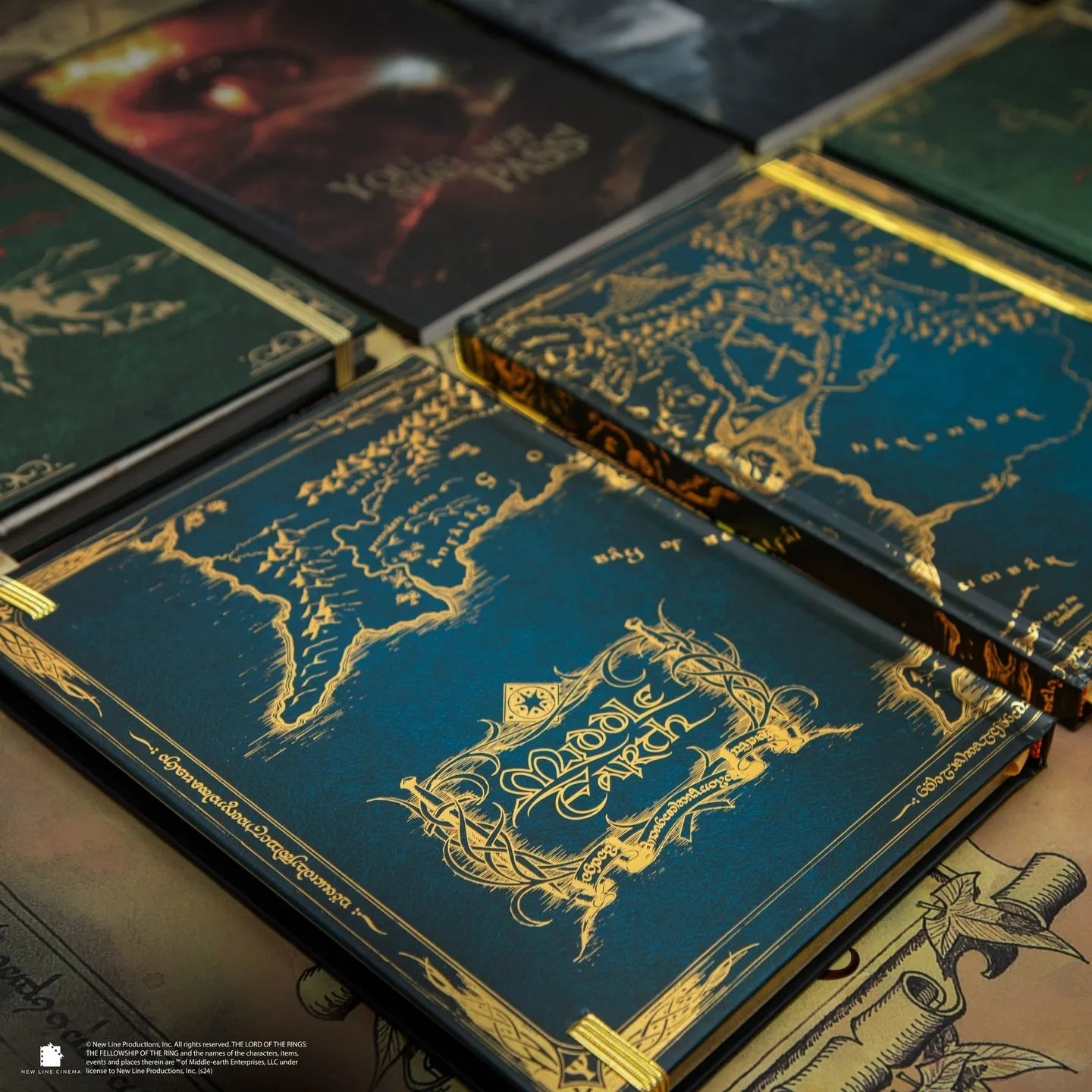 Lord of the Rings Hardcover Notebook with Foldable Map - product image 05