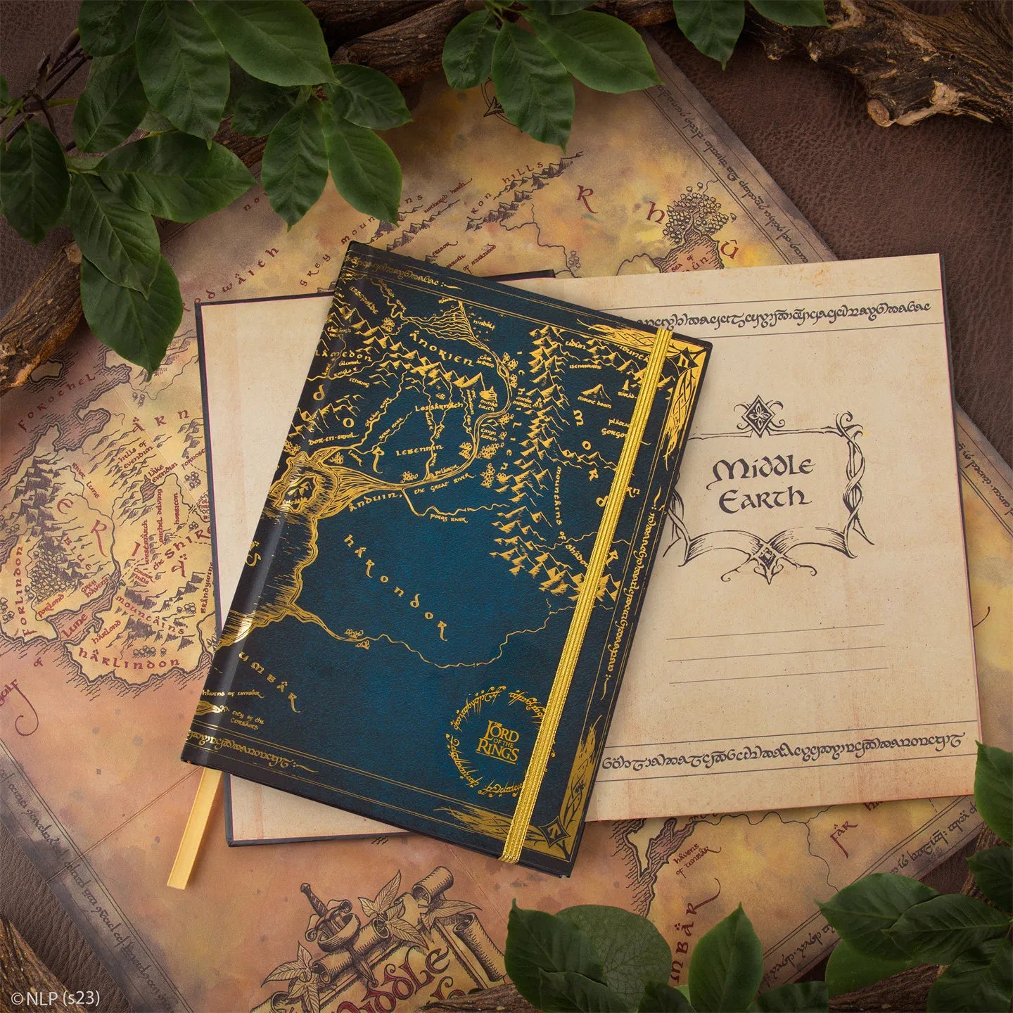 Lord of the Rings Hardcover Notebook with Foldable Map - product image 06