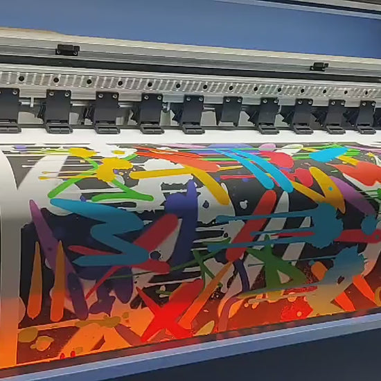 Canvas printing process