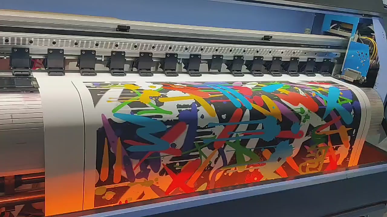 Canvas printing process