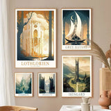 Simple living room poster hanging painting Nordic modern porch decorative painting wholesale custom frameless painting canvas painting core