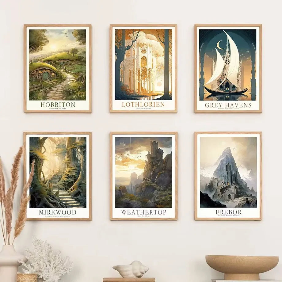 Simple living room poster hanging painting Nordic modern porch decorative painting wholesale custom frameless painting canvas painting core