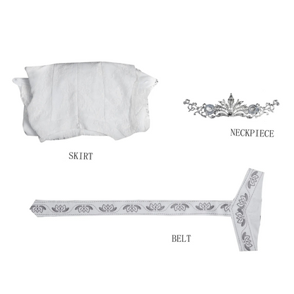 Galadriel cosplay costume set - product view 4