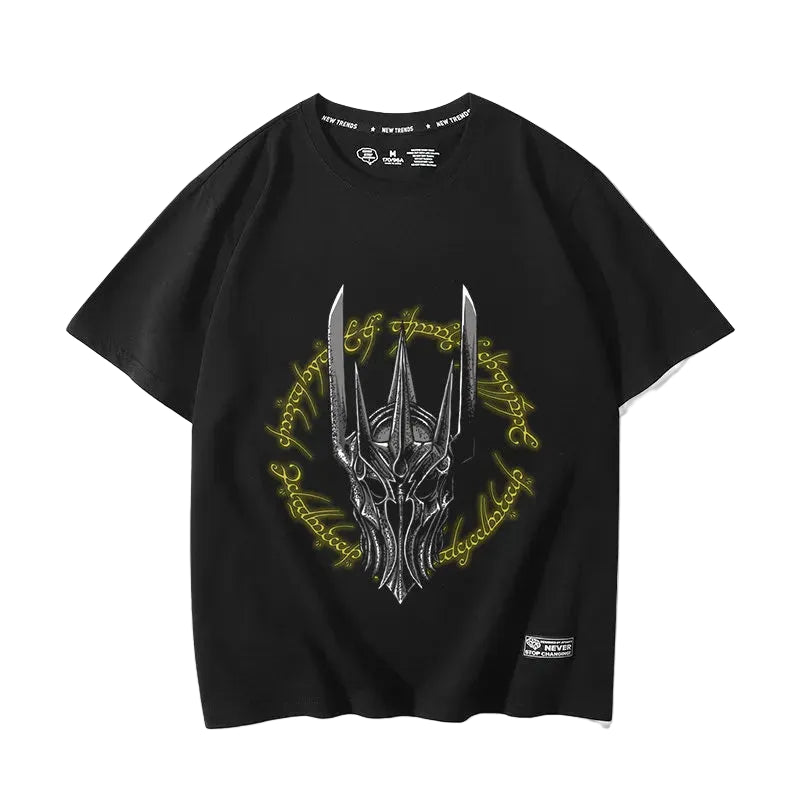 The Lord of the Rings movie The Hobbit Gollum peripheral fake two-piece short-sleeved men's and women's summer T-shirts