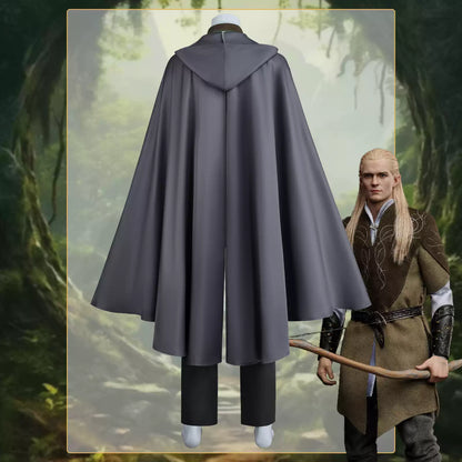 The Lord of the Rings: The Fellowship of the Ring Legolas Cosplay Costume Movie Halloween Set Ready Stock