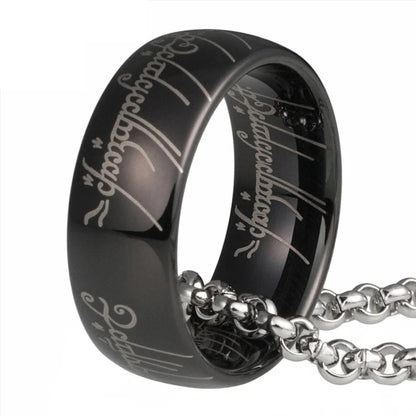 The Lord of the Rings Tungsten Carbide Ring - The One Store