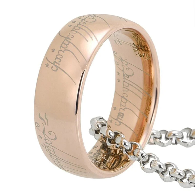 The Lord of the Rings Tungsten Carbide Ring - The One Store