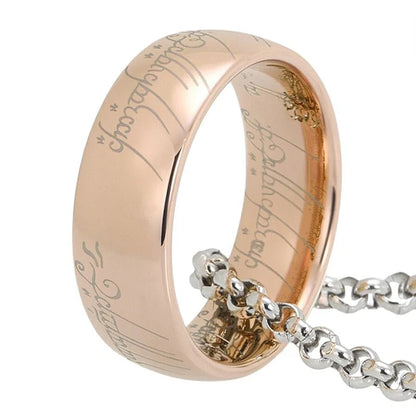 The Lord of the Rings Tungsten Carbide Ring - The One Store