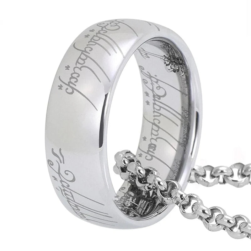 The Lord of the Rings Tungsten Carbide Ring - The One Store